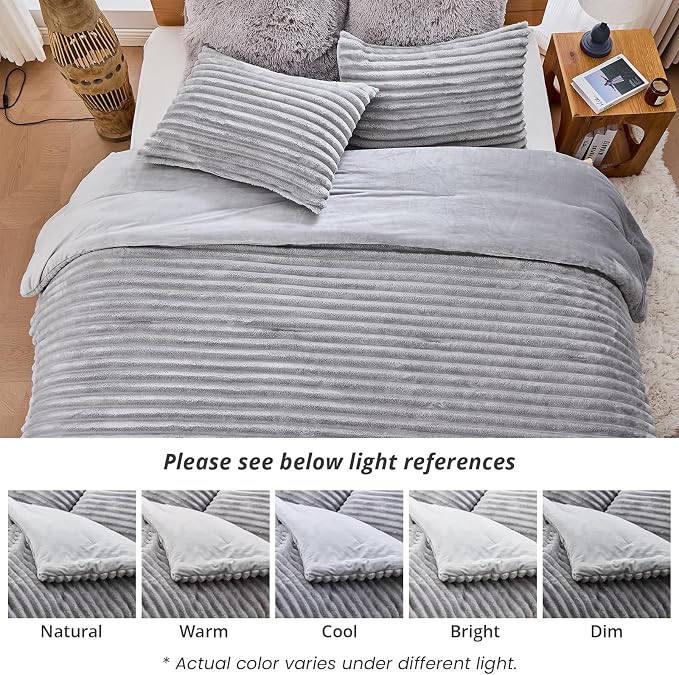Sasttie Queen Comforter Set 3 Pieces - Image 9