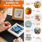 FIXSMITH Mini Stretched Canvas for Painting - Image 5