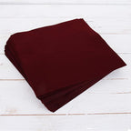 Threadart Burgundy Premium Felt Sheets by ThreadArt