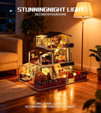 Spilay DIY Miniature House Kit for Adults, Miniature Dollhouse Kit | - Image 3