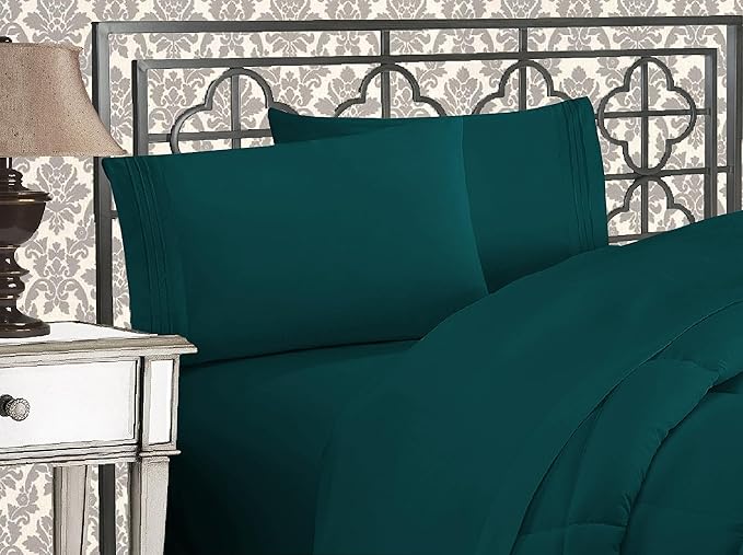 Elegant Comfort Luxurious 1500 Premium Hotel Quality Microfiber Three Line - Image 2