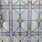 3D Stained Glass Window Film, Decorative Window Privacy Film - Image 2