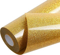 TORC Gold Glitter HTV Heat Transfer Vinyl Roll 12 inch x 20 ft Sparkly Iron on by TORC