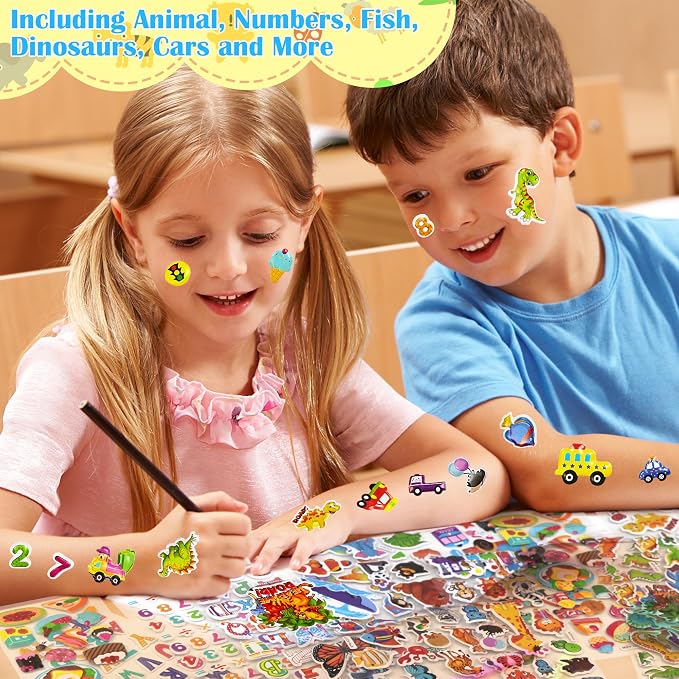 500+ Puffy Stickers, 3D Stickers - Image 5
