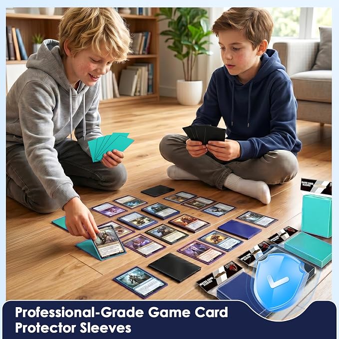 500 Pcs Card Sleeves for Trading Card, Matte Card Sleeves Deck Card Protectors - Image 7