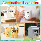 Letter Stickers 1 inch, Self-Adhesive Vinyl Waterproof ABC Letter Stickers - Image 8