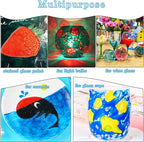 Bearals Glass Paint, Stained Glass Painting, Non-Toxic Glass Paint - Image 5