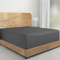 California Design Den 100% Organic Cotton Fitted Sheet Queen Size Only by CaliforniaDesignDen