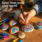 ARTISTRO 24 Rock Acrylic Paint Markers - Image 2