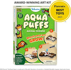 Skillmatics Aqua Puffs 3D Art Kit – Animals, Mess-Free Paint by Number Kit | - Image 4