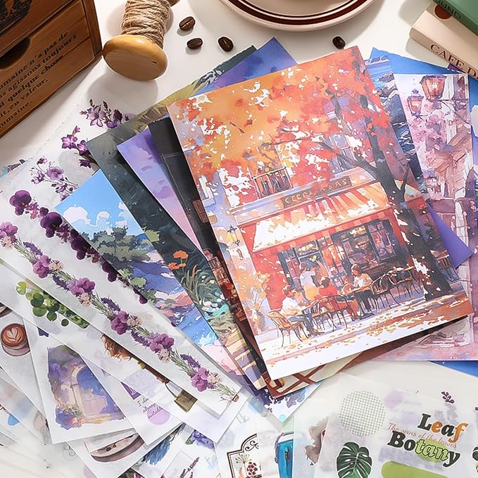 Vintage Washi Stickers for Scrapbooking, People Sticker Book for Journaling - Image 3