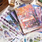 Vintage Washi Stickers for Scrapbooking, People Sticker Book for Journaling - Image 3