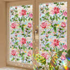 Rose Window Stained Glass Film, Privacy Window Cling - Image 7