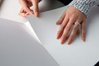 Strathmore 300 Series Bristol Paper Pad, Tape Bound, 14x17 inches, 20 Sheets - Image 3