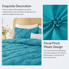 BEDELITE Teal King Size Comforter Set - Image 4