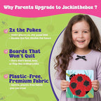 jackinthebox Poke Poke Art – Bugs Theme, Mess-Free Fabric Art and Craft - Image 4