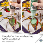 Gallery Glass Bronze Liquid Leading Perfect - Image 4
