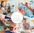 30Pcs Plastic Spatula Palette Knives Set, Pallete Knife Thin and Flexible Art - Image 6