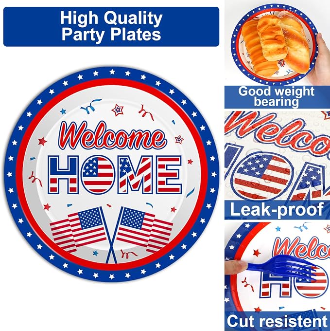 100Pcs Military Welcome Home Decorations Patriotic Army Soldier Homecoming - Image 4