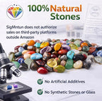Polished Mixed Crystal Chips Set, 0.4 inches, Meditation, Witchcraft and Home - Image 9