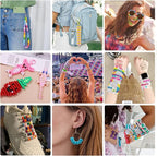 3000Pcs 56 Colors Pony Beads for Bracelet Making Kit, Rainbow Kandi Beads - Image 4