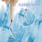 5Pcs Palette Knives Set with Wooden Handle - Image 4
