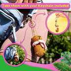 Capybara Crochet Kit for Beginners, 2 Easy Amigurumi Capybaras & Keychains | - Image 5