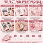 MARCADORUS Double Sided Tape Roller, Scrapbook Glue Tape 6 Pack, Extra-Long | - Image 9