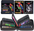 PRINA Art Supplies 120 Colors Colored Pencils Set by PRINA