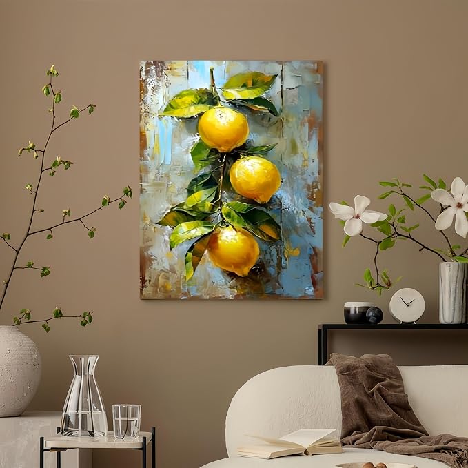 GXGLLPZBY Painting by Numbers for Adults Beginner, Refreshing Lemon Adult Paint - Image 4