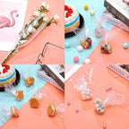 Outus 104 Pcs Colored Cellophane Sheets Cellophane Wrapping Paper - Image 4