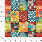 Patchwork Boat Cotton Fabric Panel – Six 10×10 inch Designs + Bonus 29.5×19.6 - Image 8