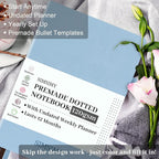 Premade Dotted Journal Notebook - Image 2