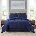 DOWNCOOL Blue Full Size Comforter Set by DOWNCOOL