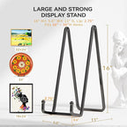 IPAME 16 Inch Heavy Duty Plate Stand - Image 3