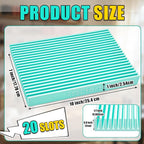 AceOrbit 10 Inch Large-Sized Quilting Rulers Holder, Desktop 20 Slot Ruler - Image 2