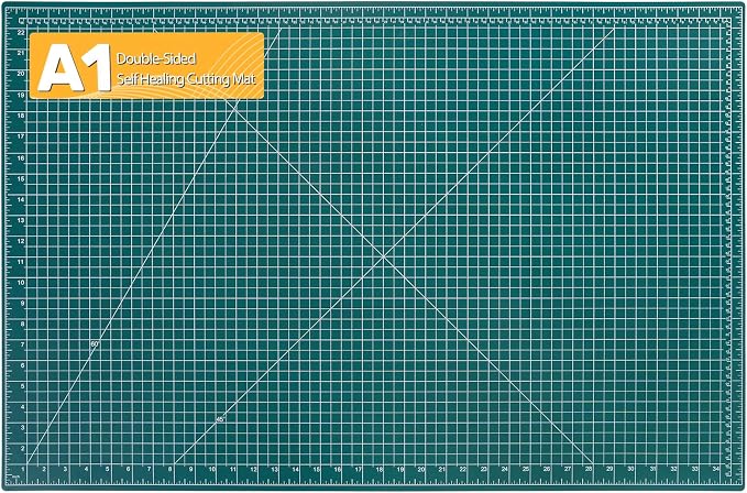 Self Healing Cutting Mat, Double-Sided Rotary Cutting Mat by Unknown