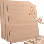 6 Pcs Mahogany Plywood Sheets, School DIY Projects, CNC Cutting, and Wood by Vemkyrio