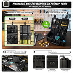 76pcs 3D Printer Tools Kit for Model Finishing/Deburring/Drilling/Polishing - Image 9