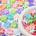 40pcs Flower Shape Beads Color Iris Bead Color Lily Beads - Image 5