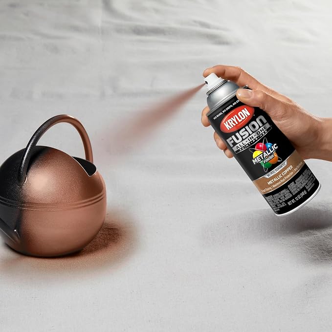Krylon Fusion All-In-One Metallic Spray Paint & Primer, Copper - Image 8