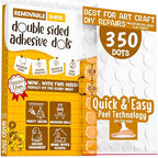 Double Sided Tape Adhesive Dots Stickers 280, 550 or 700 Pack Removable Putty by D-NYX