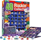 Rock Collection for Kids, Educational Gemstone Collection for Geology Learning by PianoPotato