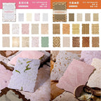 144 Sheets 3D Embossed Scrapbook Paper, 4x5.5 Letterpress Textured Ephemera - Image 3