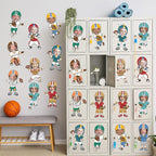 OBUSATT 60 Pcs Football Theme Cutouts Rugby Bulletin Board Decorations Sports - Image 6
