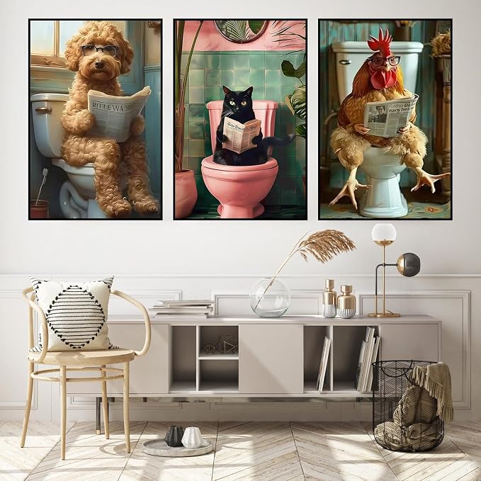 3 Pack Framed Paint by Numbers for Adult - Image 2
