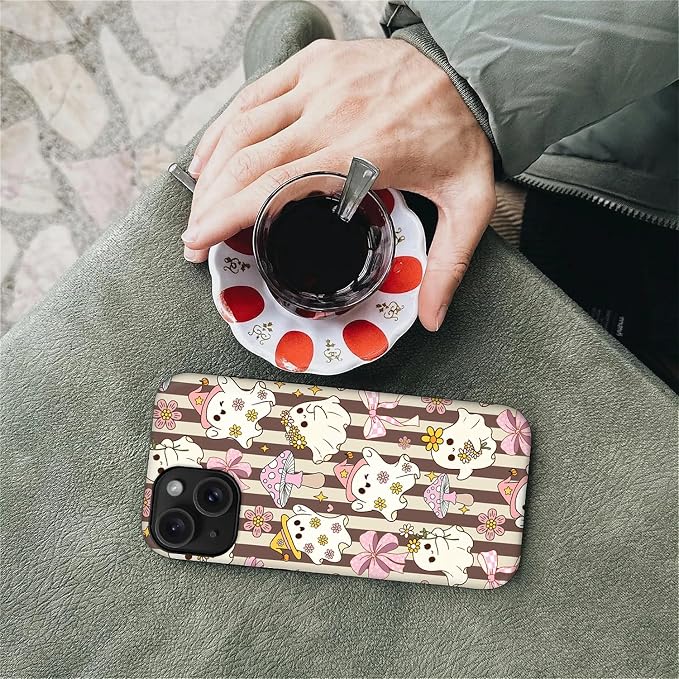 Case for iPhone 15, Scratch Resistant Hybrid Double Layer Hard Shell，Cute - Image 7