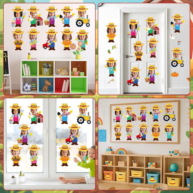 60pcs Farm Theme Cutouts Farmer - Image 7