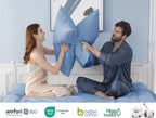 Pillow Cases, King Size Cotton Percale Weave Pillowcases, Pre-Shrunk Breathable - Image 5