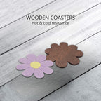 Bulerrylulu 6 Pcs Flower Diamond Painting Coasters Kits - Image 7